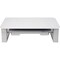 Quartet Monitor Riser, w/ Dry-Erase Board, 10"Wx5"H, White QRTQ090GMRW01 - alternate 1